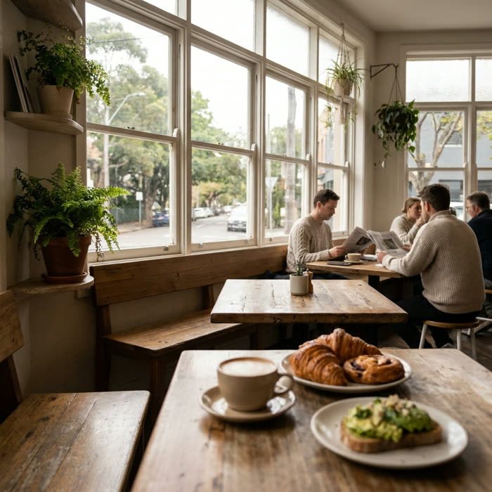 VECINO Cafe morning breakfast concept
