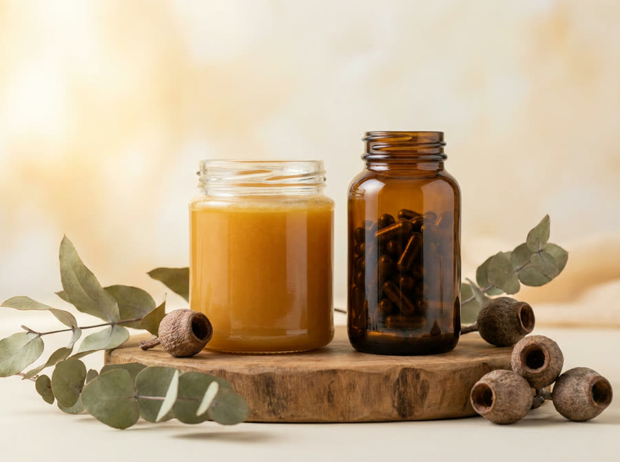 Australian health supplements: propolis and manuka honey